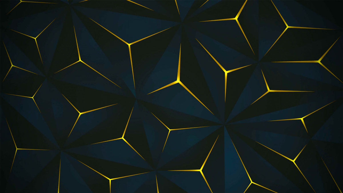 Fototapeta złote wstawki, których integralność została naruszona