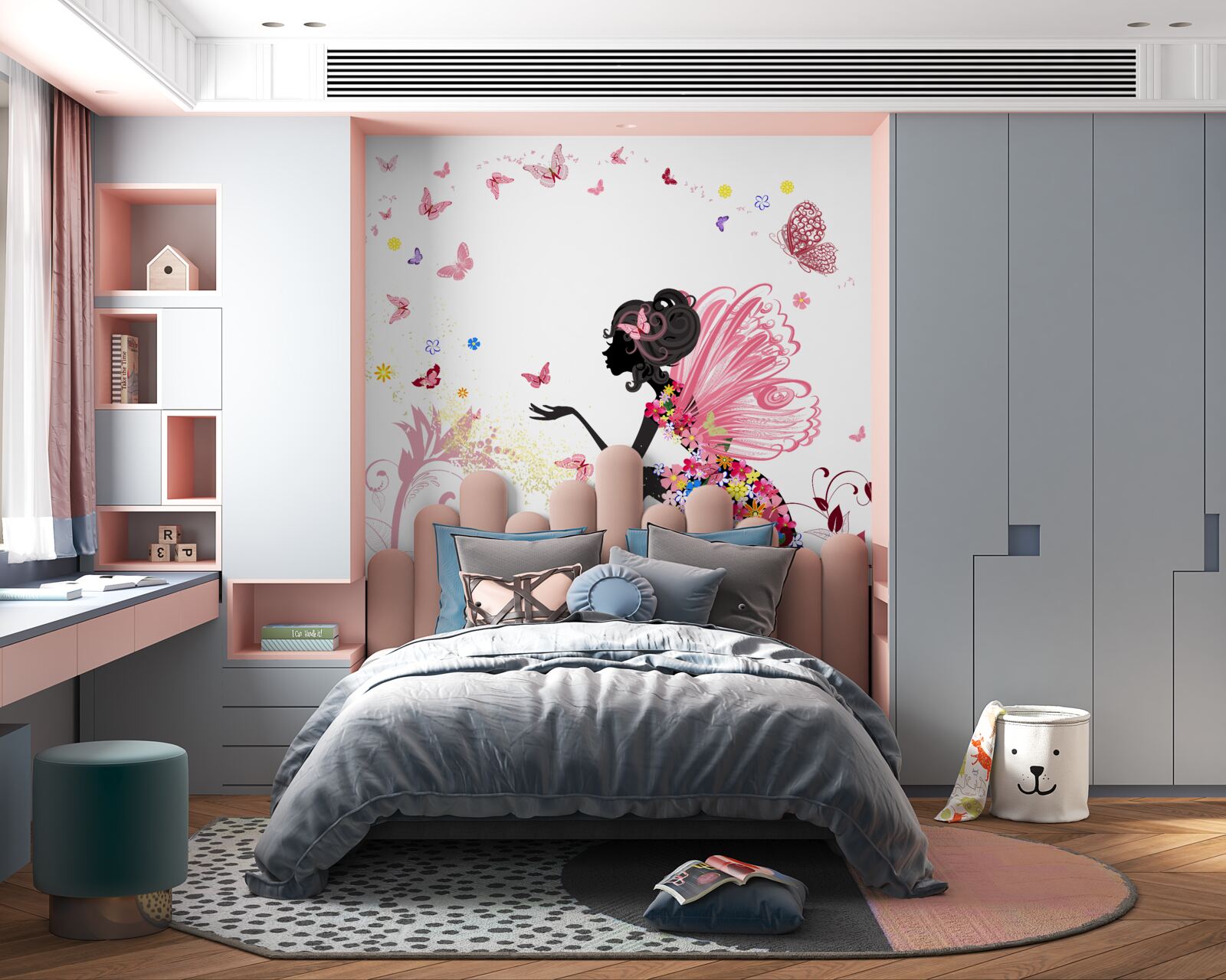 Fototapeta młoda kobieta z śnieżycami