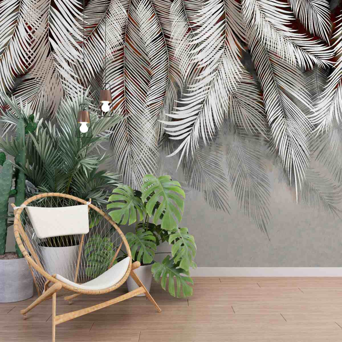 Fototapeta liście o głębokim kolorze