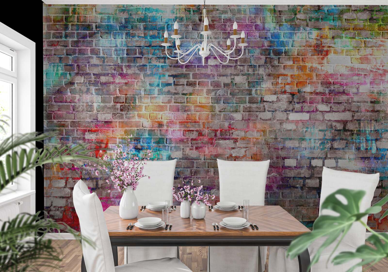 Fototapeta bogaty wizualnie obraz ściany w stylu grunge, tło