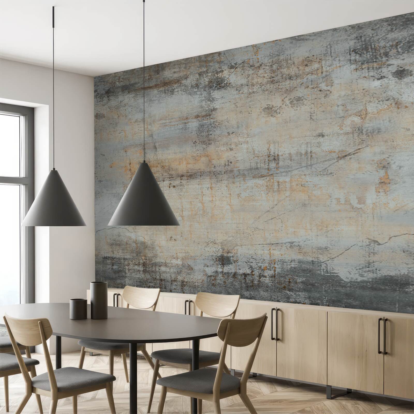 Fototapeta Ściana zdobiona w stylu vintage