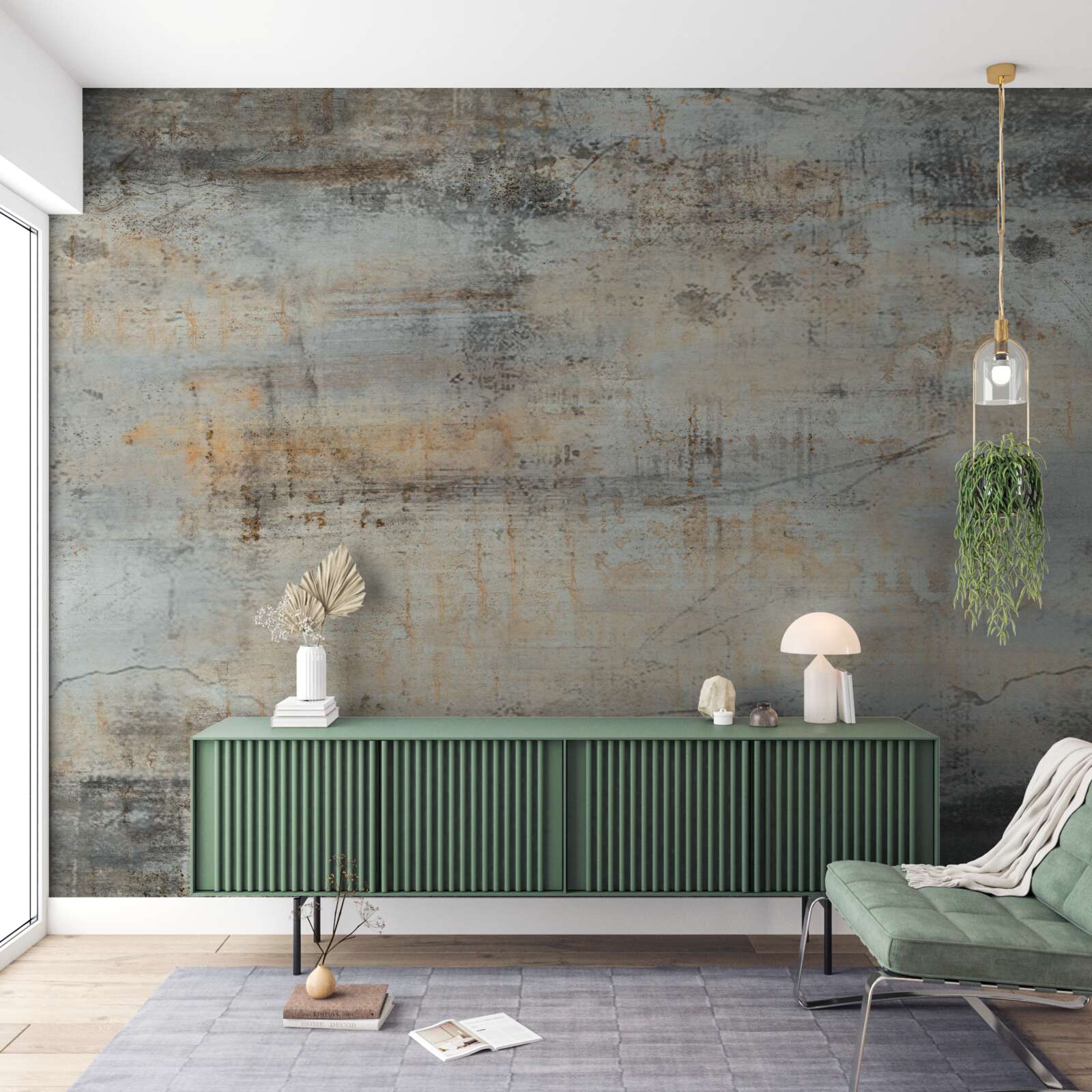 Fototapeta Ściana zdobiona w stylu vintage