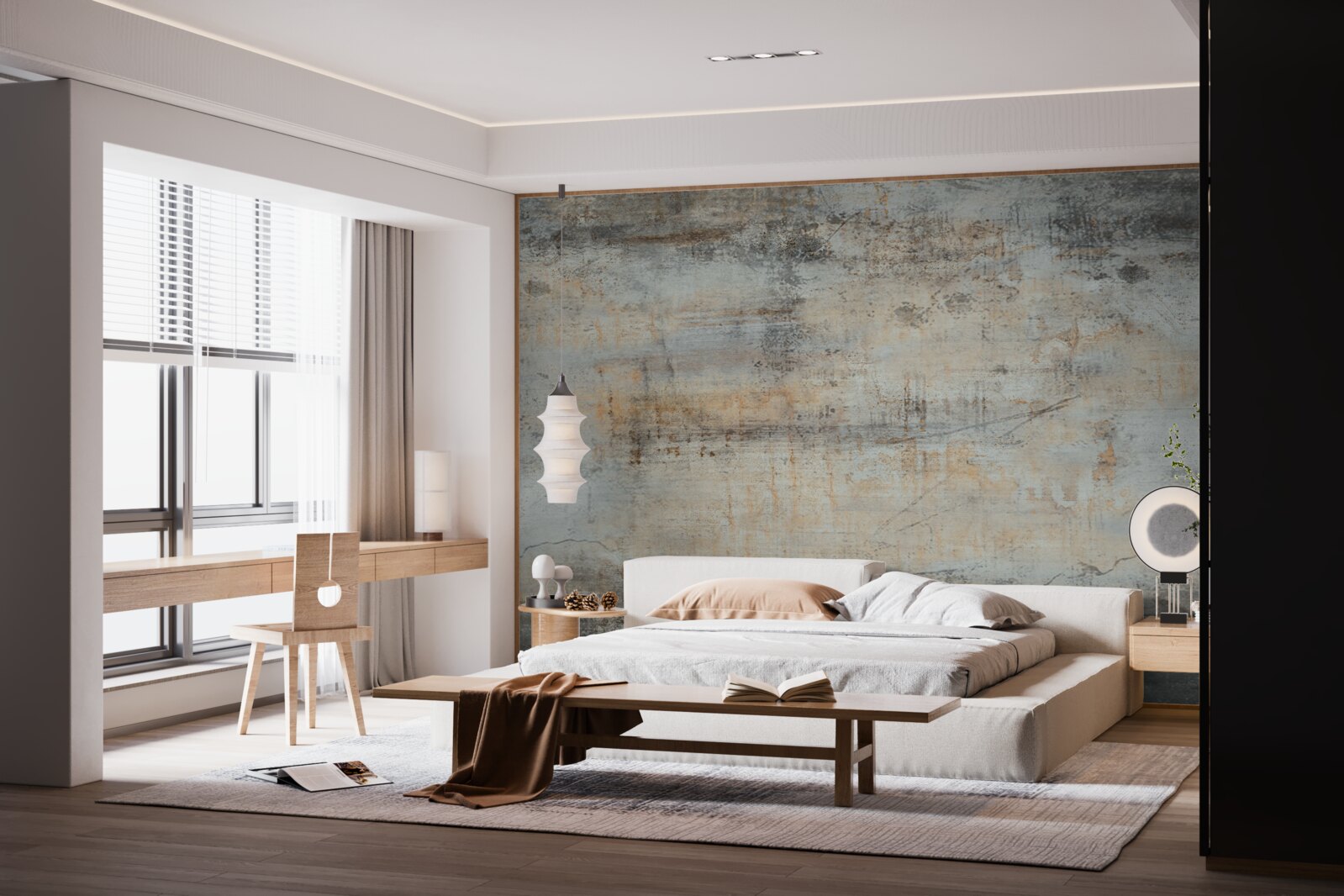 Fototapeta Ściana zdobiona w stylu vintage