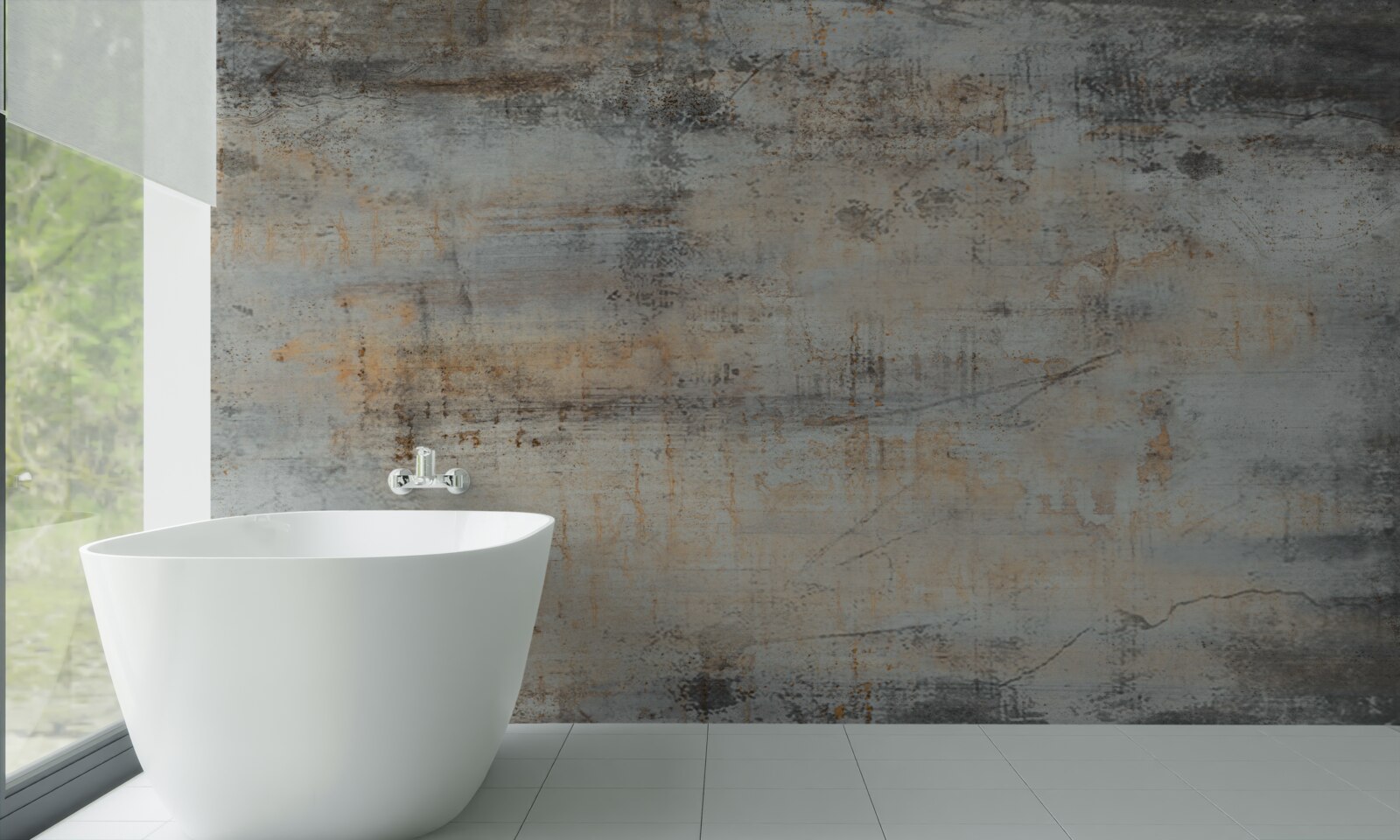 Fototapeta Ściana zdobiona w stylu vintage