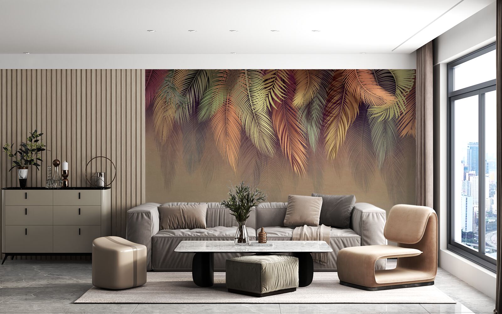 Fototapeta tapeta związana z różowym piórkiem