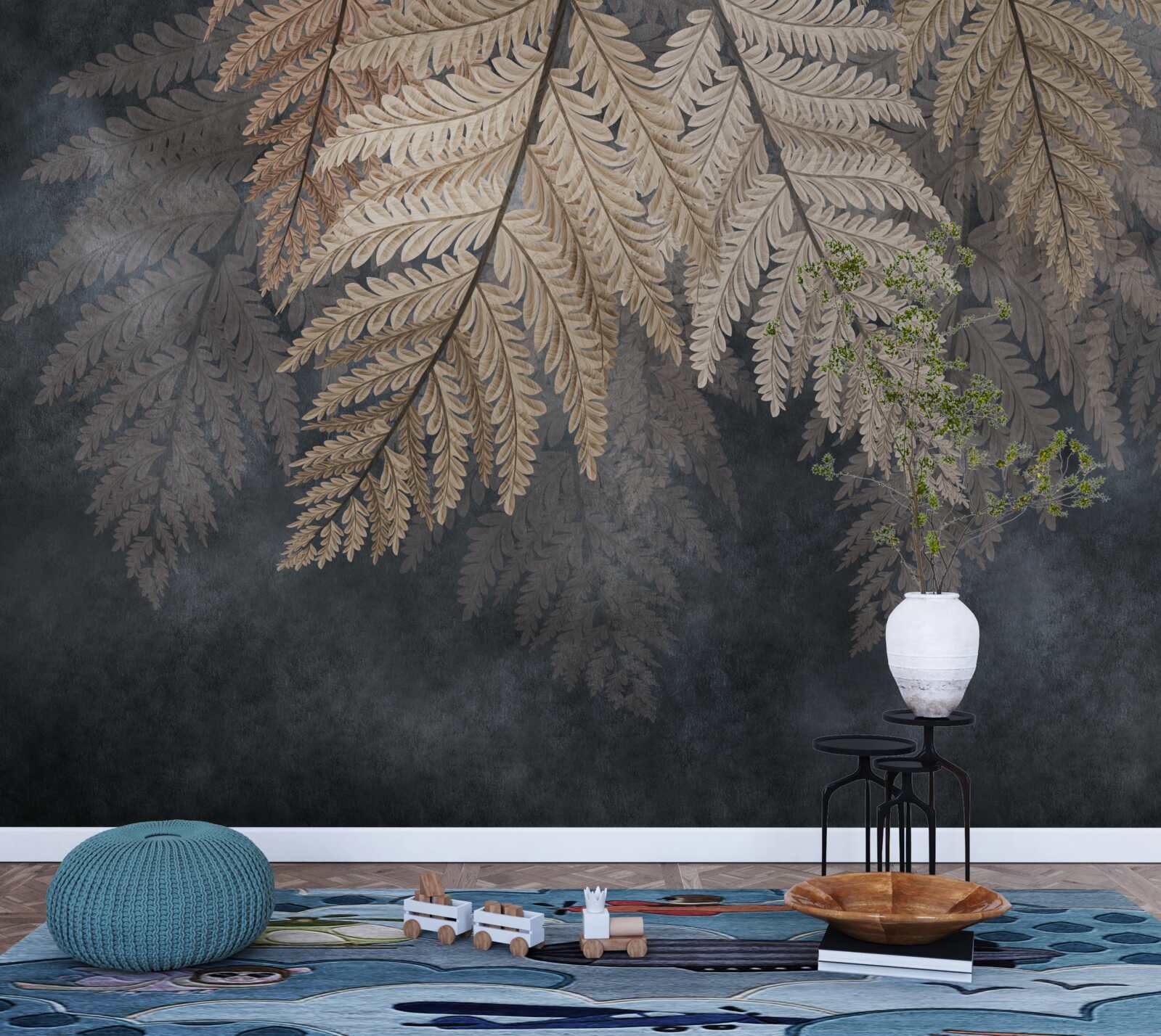 Fototapeta liście paproci