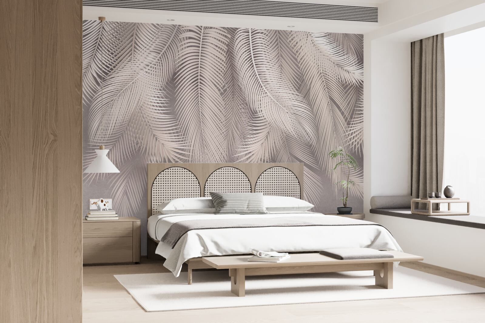 Fototapeta tapeta, pióro i różowy kolor