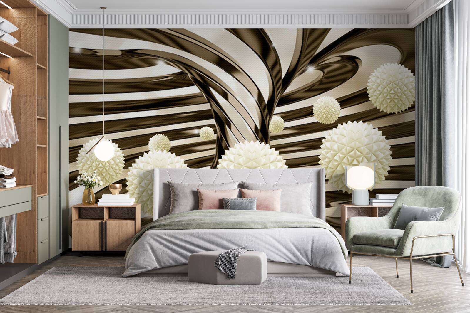 Fototapeta sfery we wszechświecie