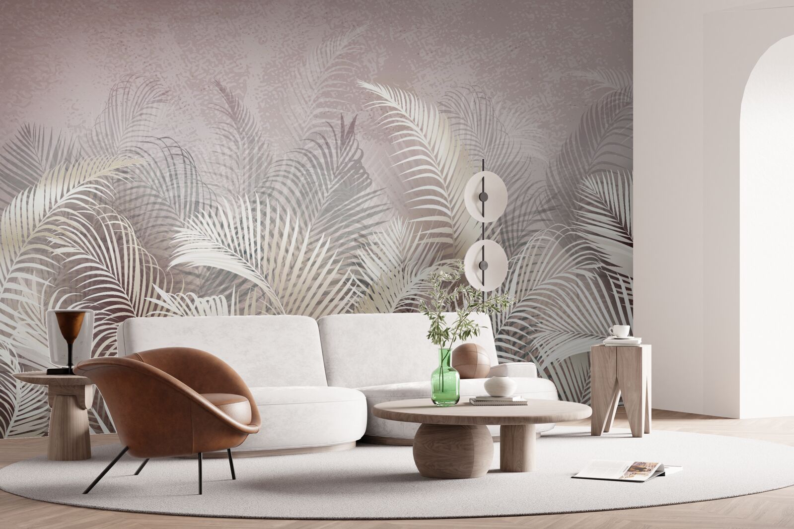 Fototapeta liście palmowe