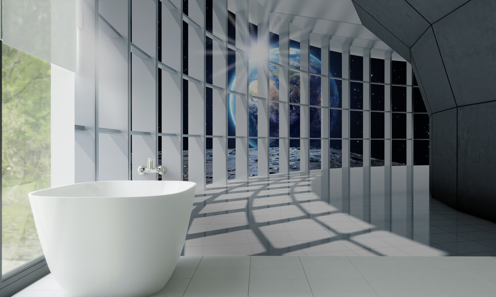 Fototapeta korytarz 3d