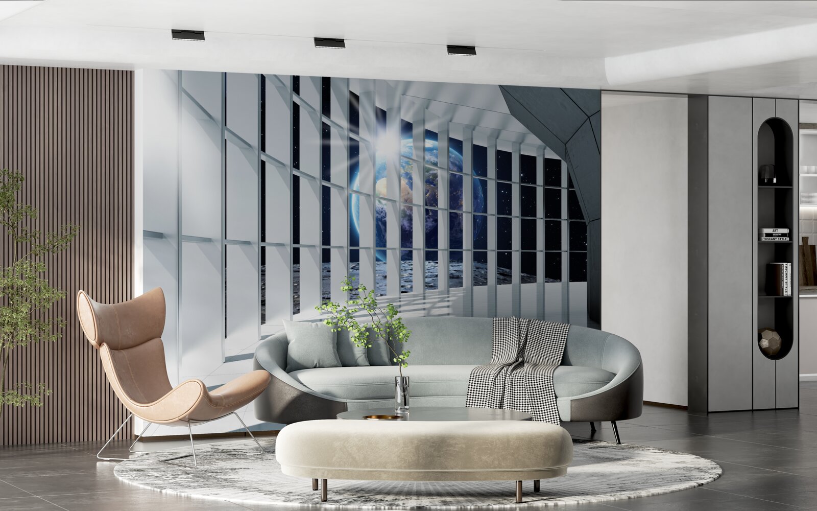 Fototapeta korytarz 3d