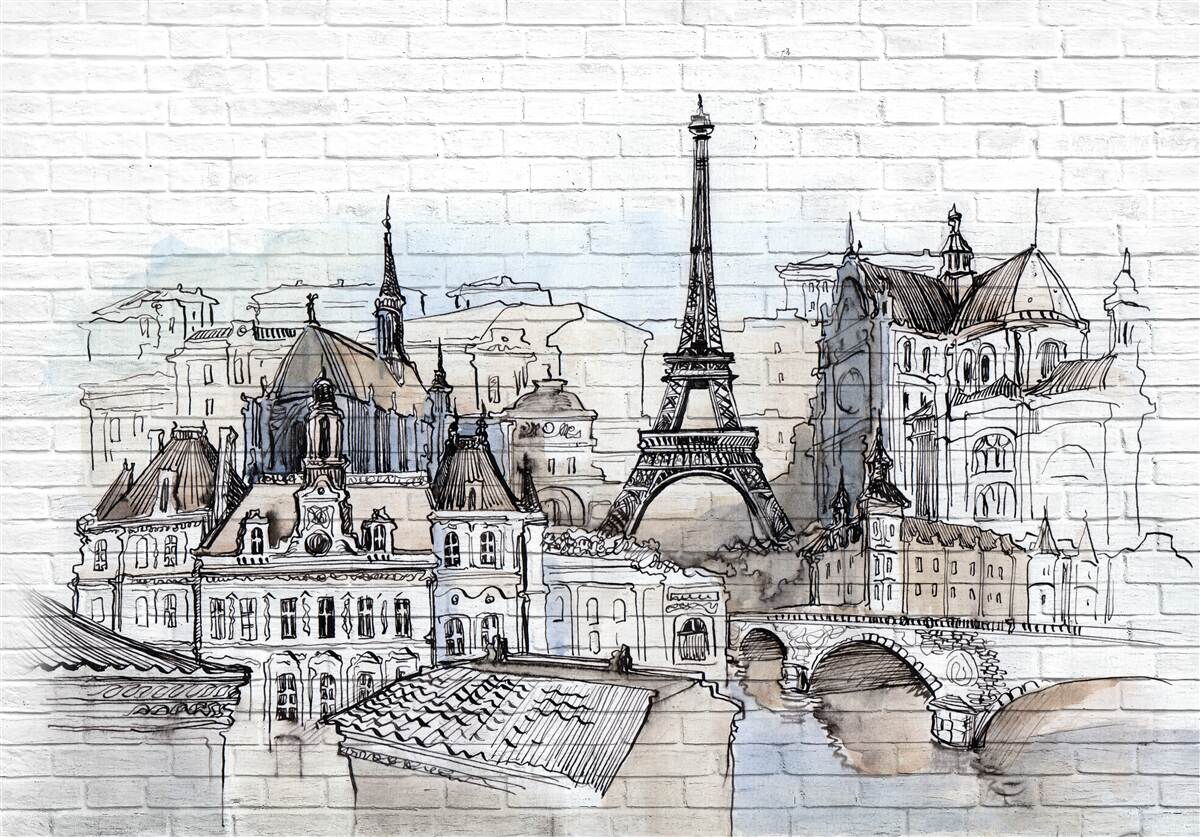 Fototapeta miasto cegieł