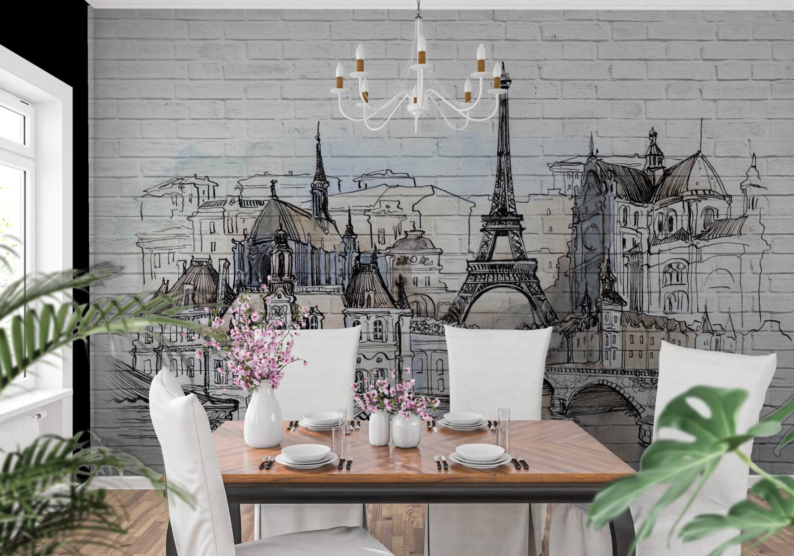 Fototapeta miasto cegieł