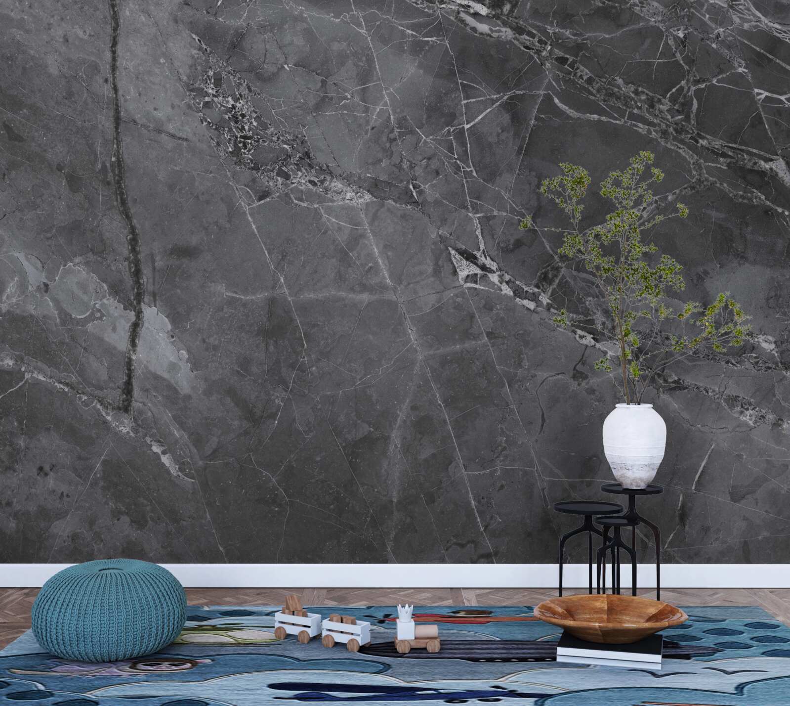 Fototapeta ciemny marmur