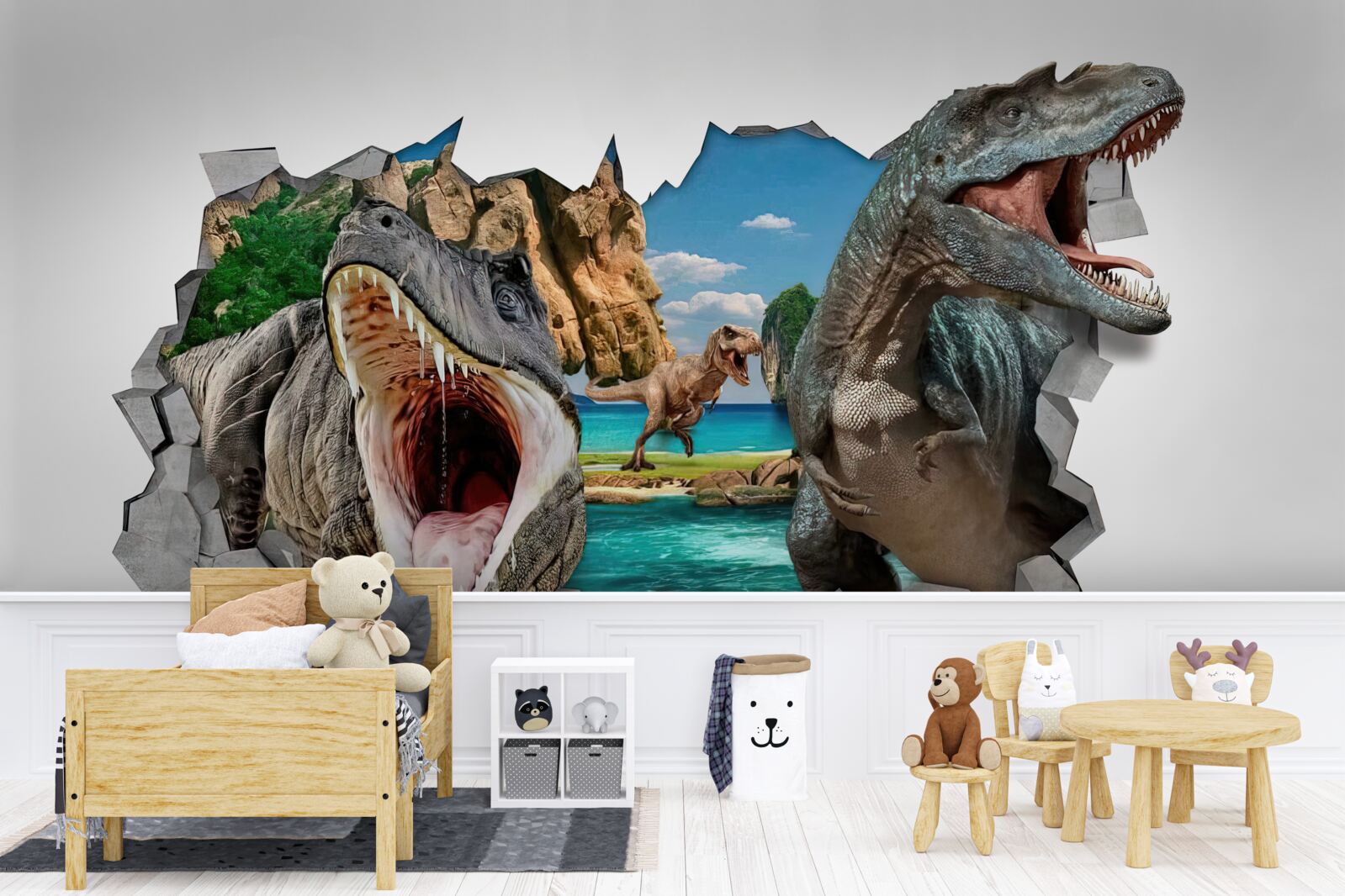 Fototapeta figurka, dinozaur i gry