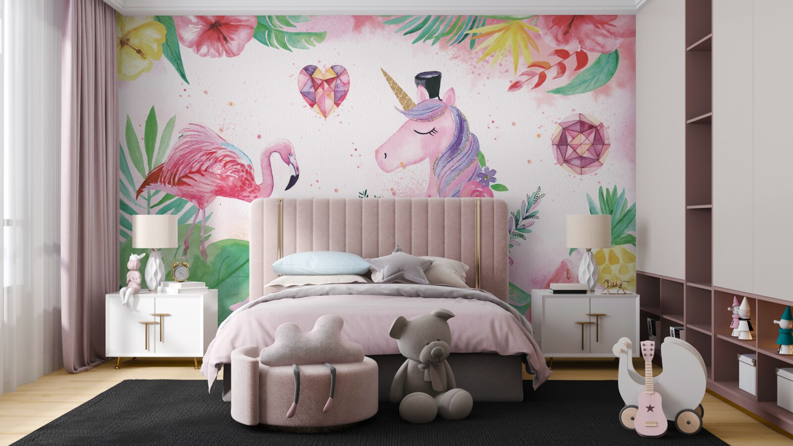 Fototapeta sny w różowych odcieniach