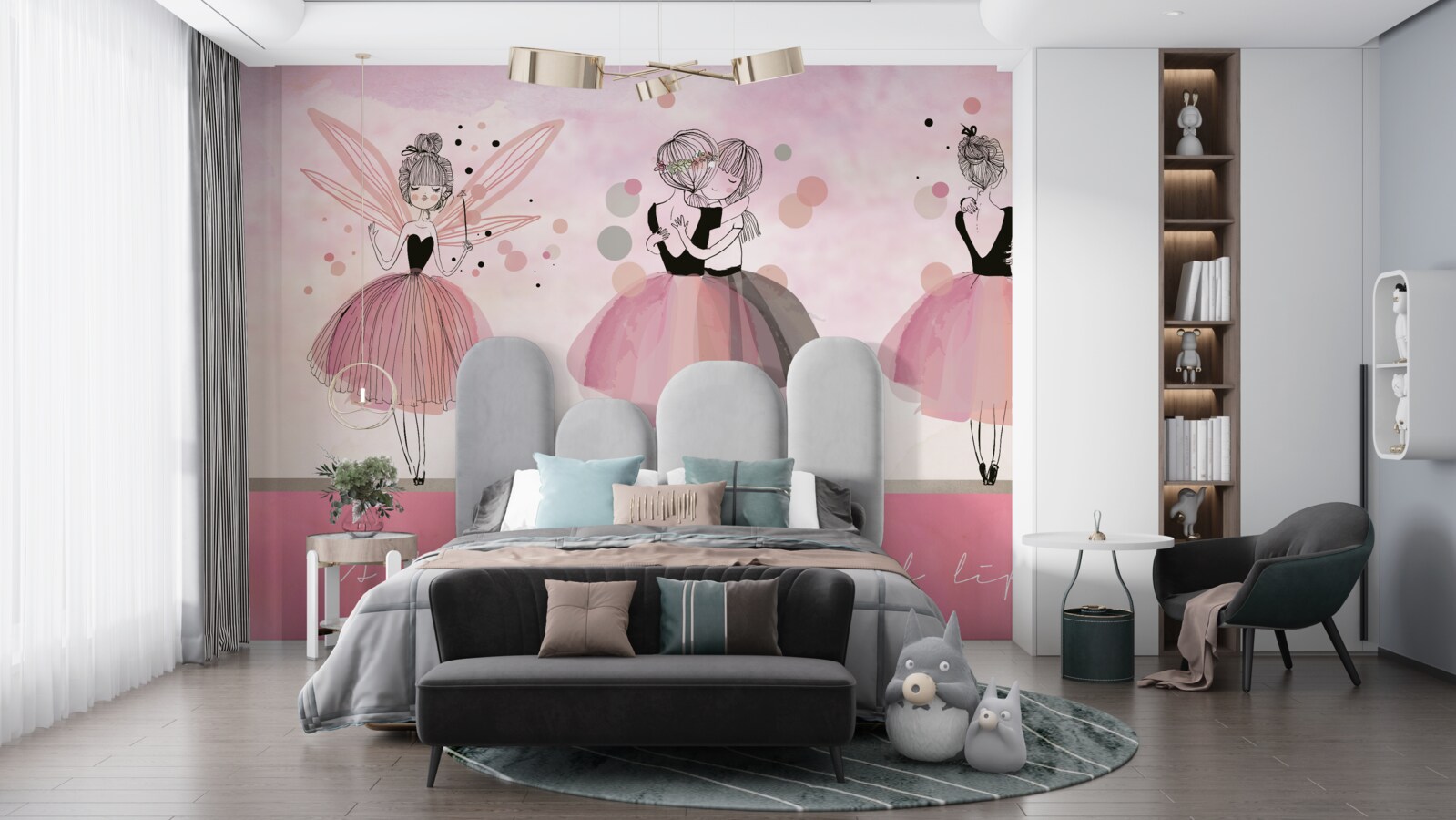 Fototapeta różowa sukienka i ubrania