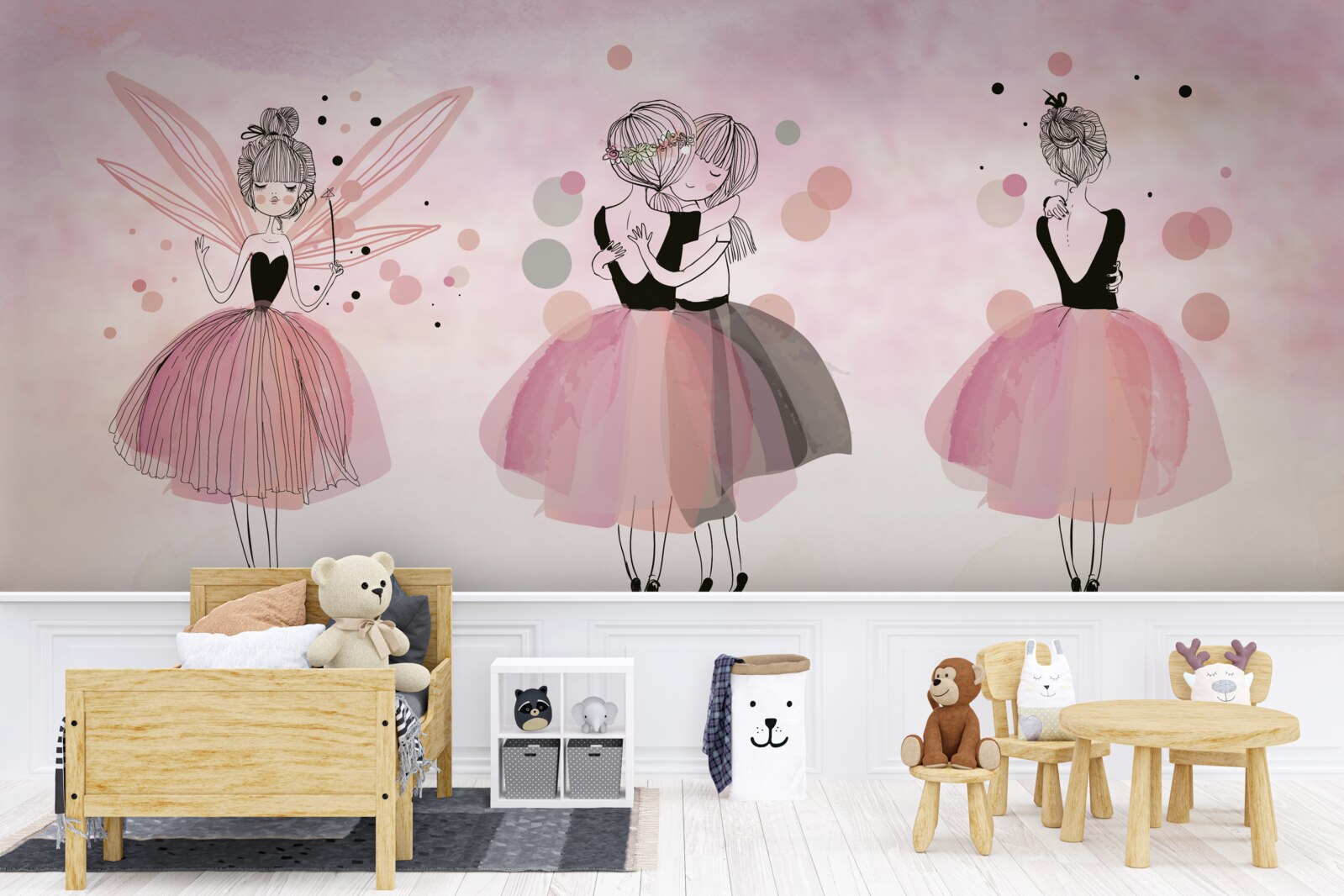 Fototapeta różowa sukienka i ubrania