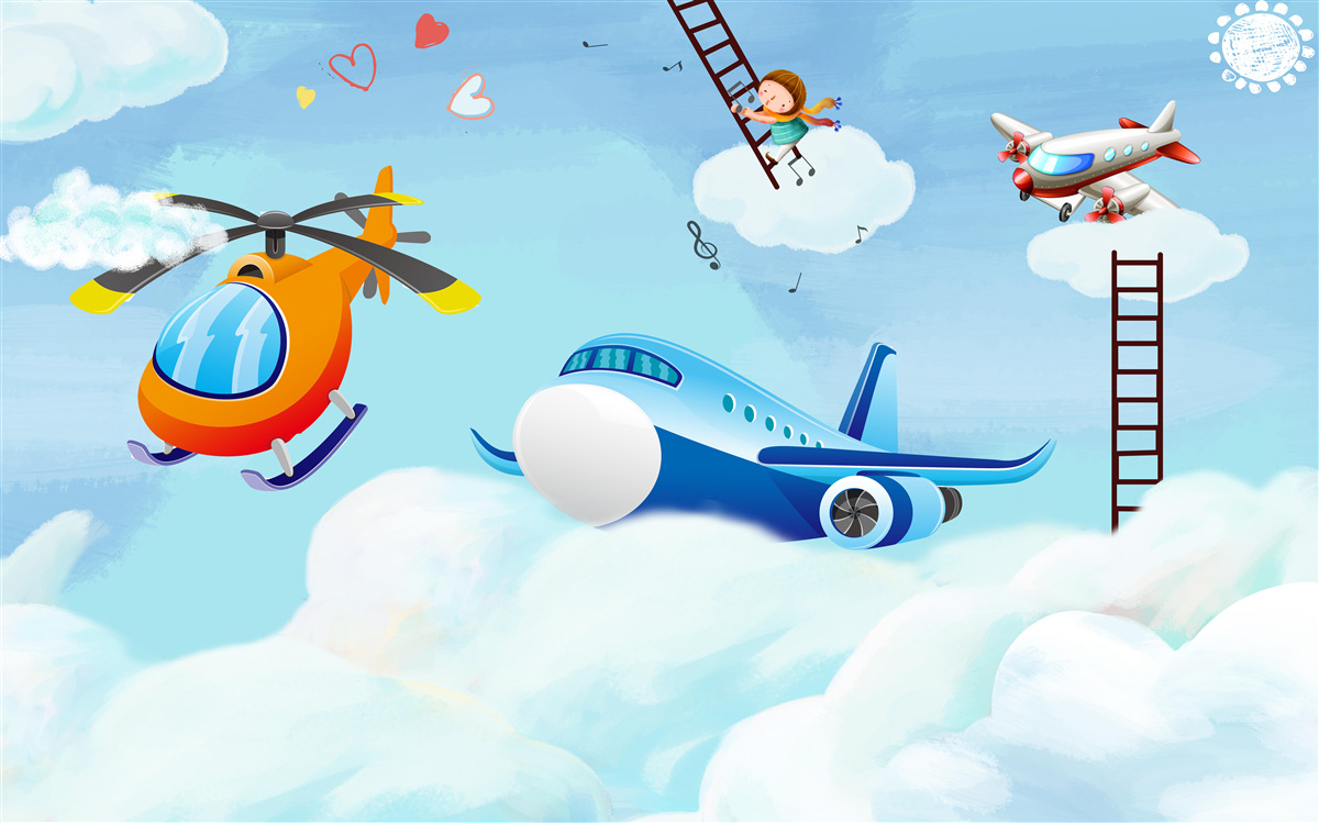 Fototapeta w chmurach