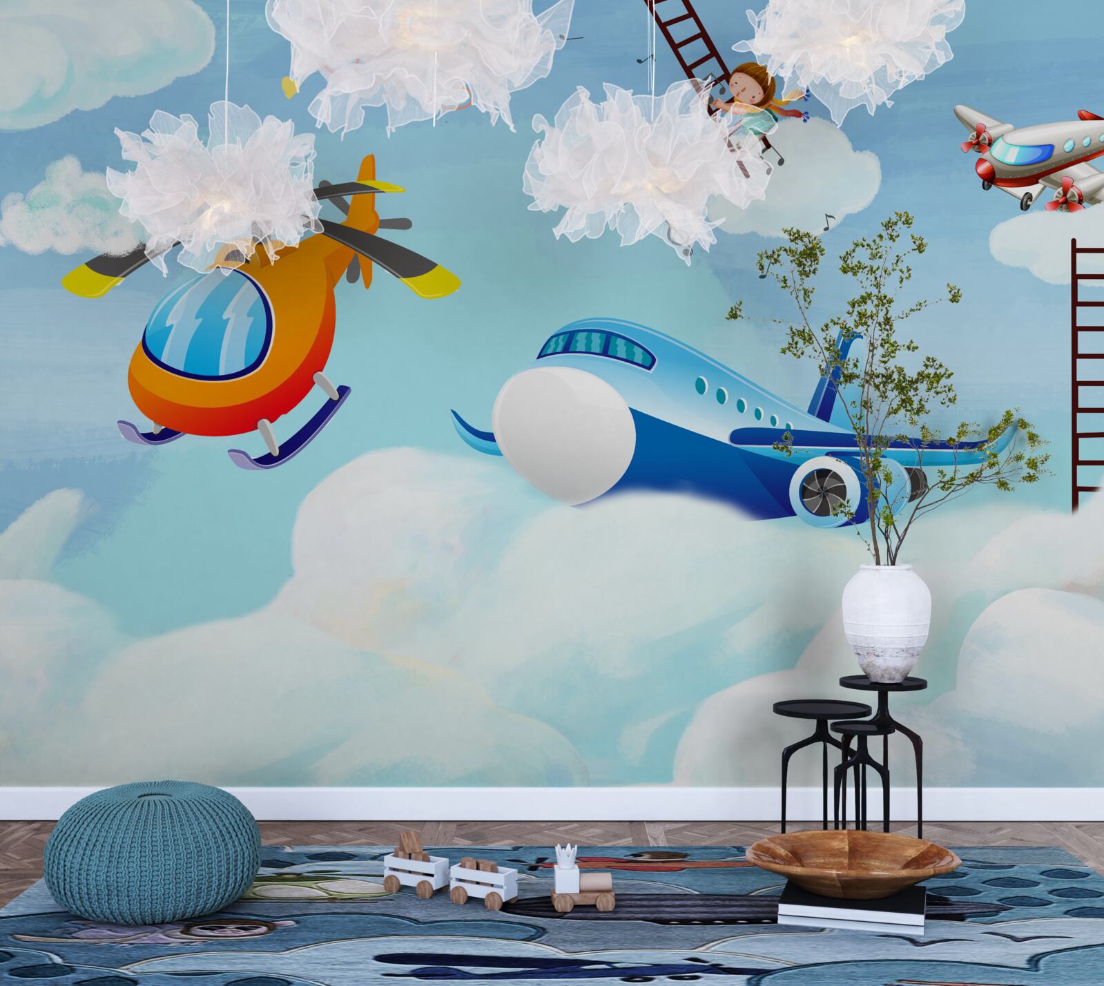 Fototapeta w chmurach