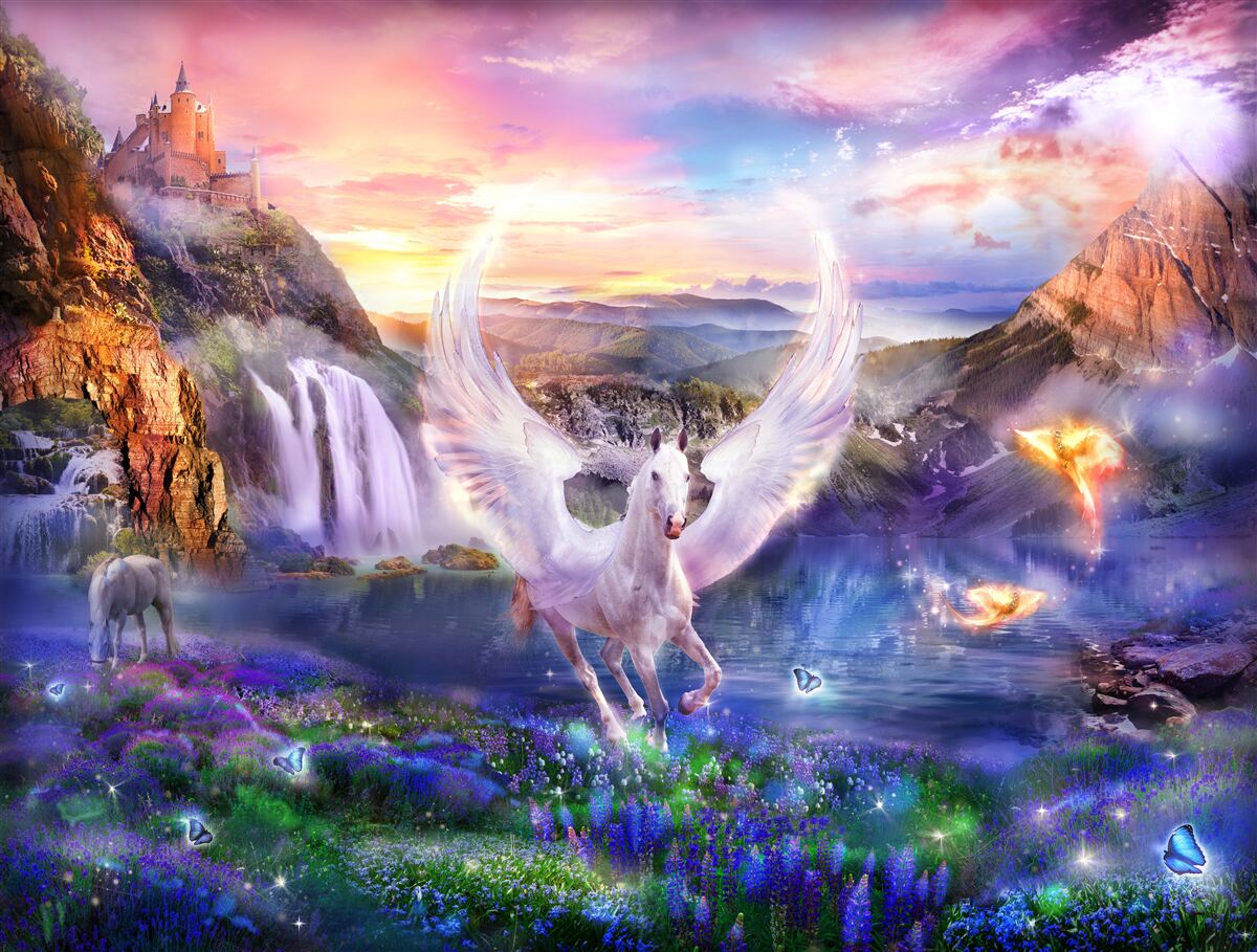 Fototapeta fantastyczny koń