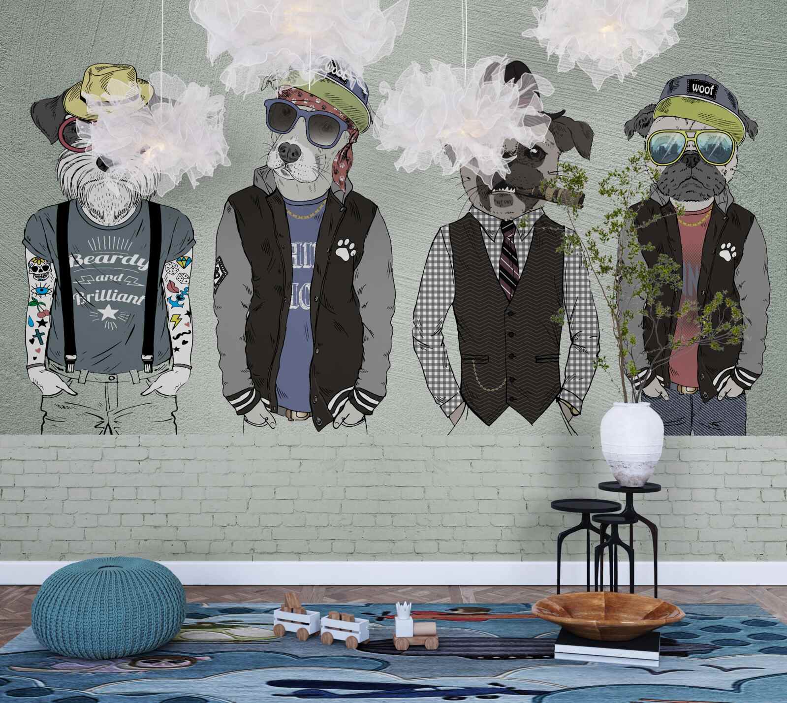 Fototapeta sztuczny obraz, twórczość graficzna