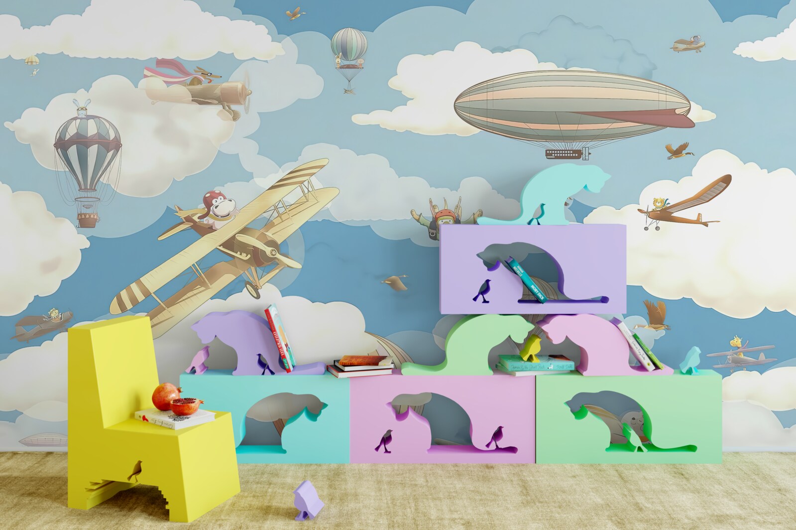 Fototapeta hol i ściana