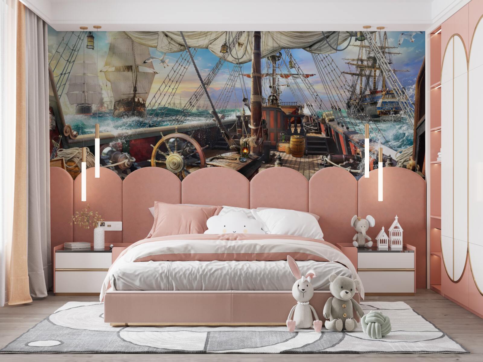 Fototapeta pojazd, statek i skuter wodny