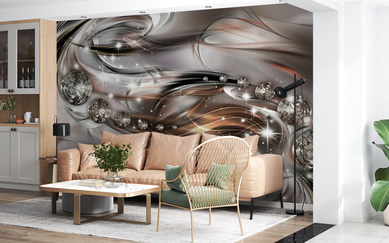 Fototapeta blask i blask kamieni szlachetnych