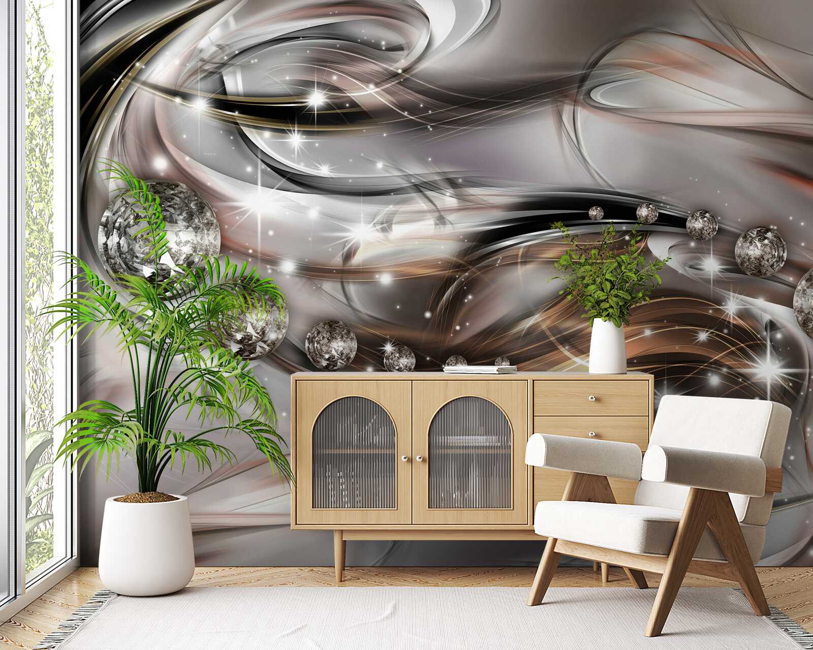 Fototapeta blask i blask kamieni szlachetnych