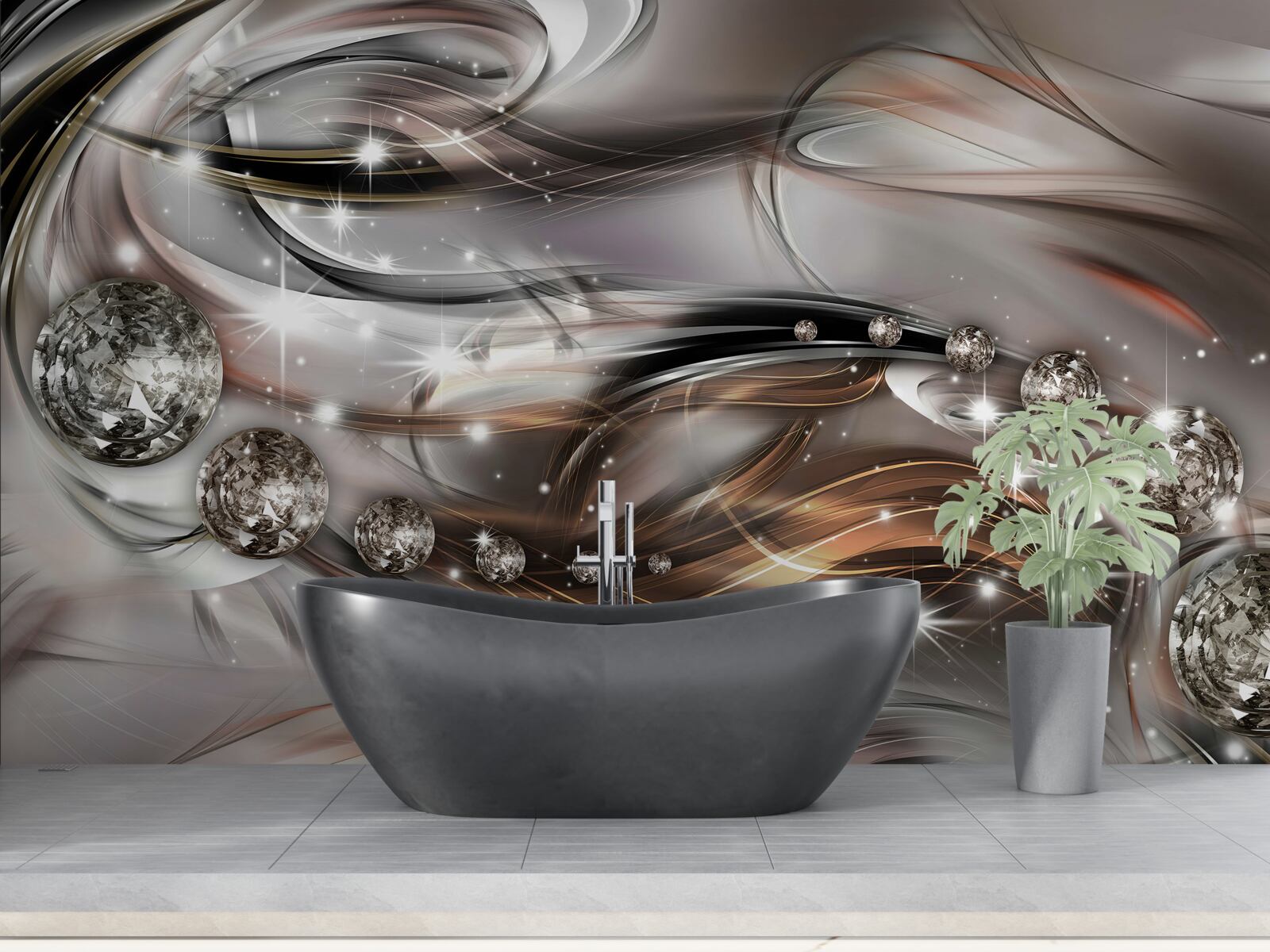 Fototapeta blask i blask kamieni szlachetnych