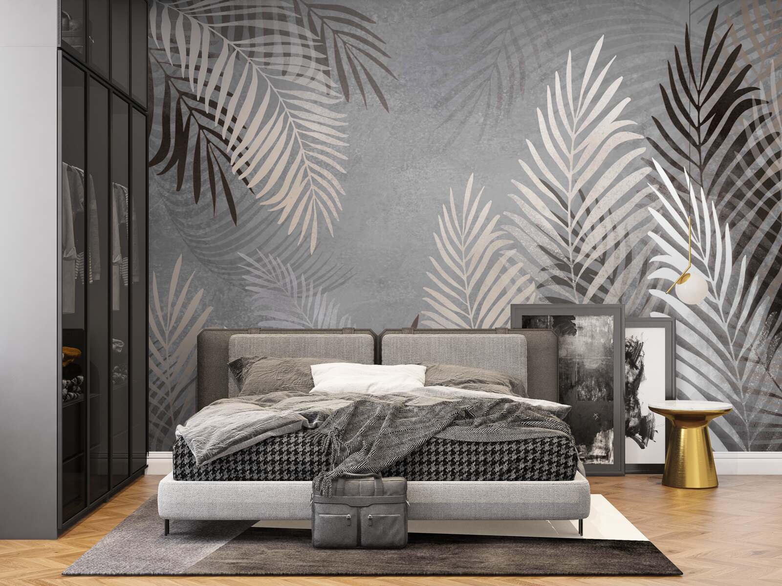 Fototapeta miękkie egzotyczne liście