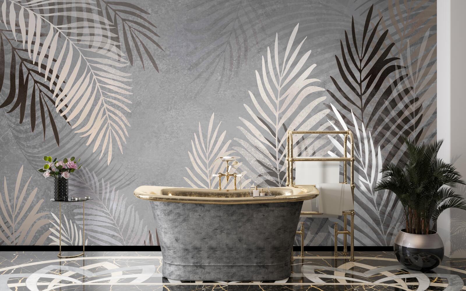 Fototapeta miękkie egzotyczne liście