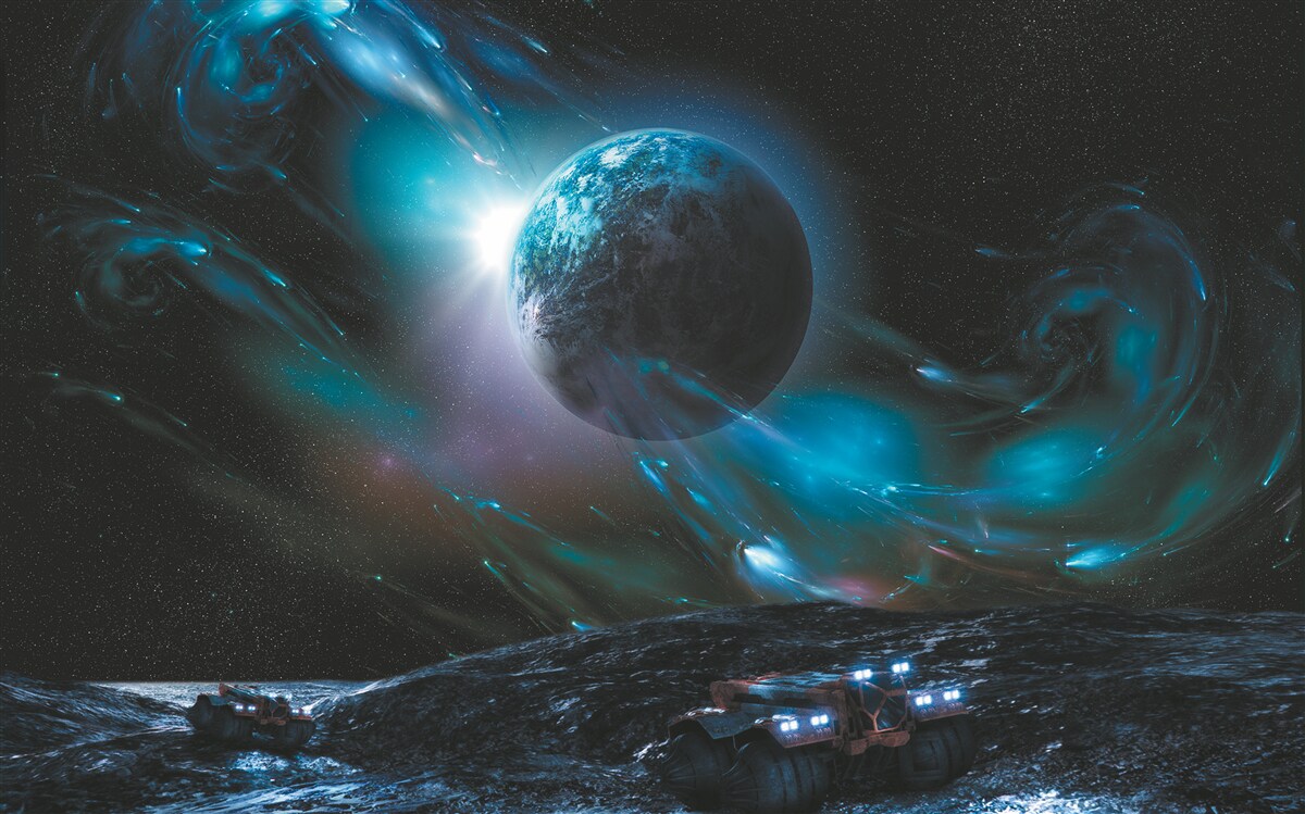 Fototapeta przestrzeń astronomiczna, obiekt kosmiczny i wszechświat