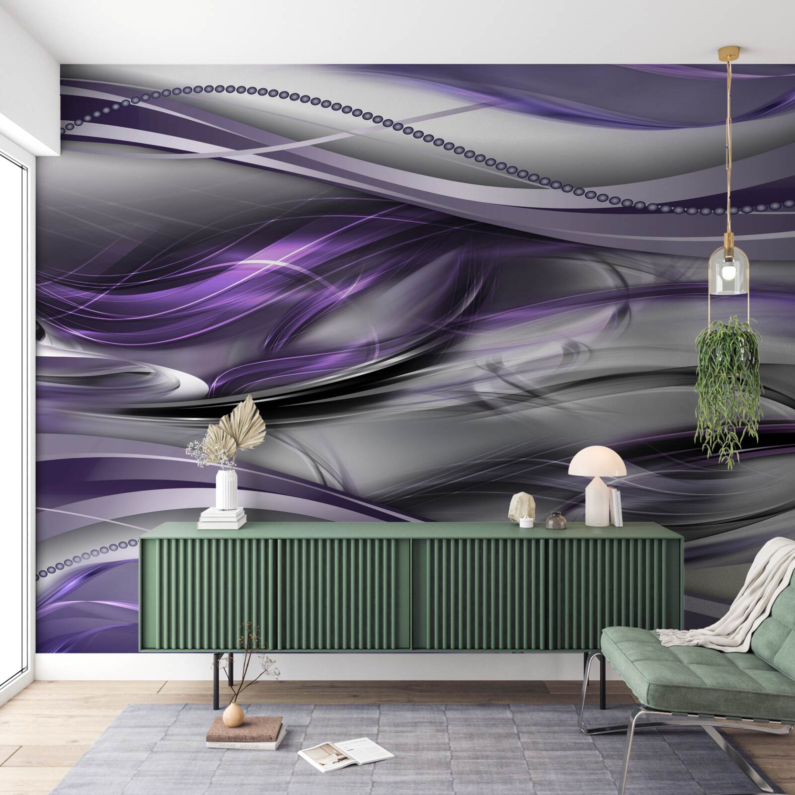 Fototapeta streszczenie fioletowy obraz