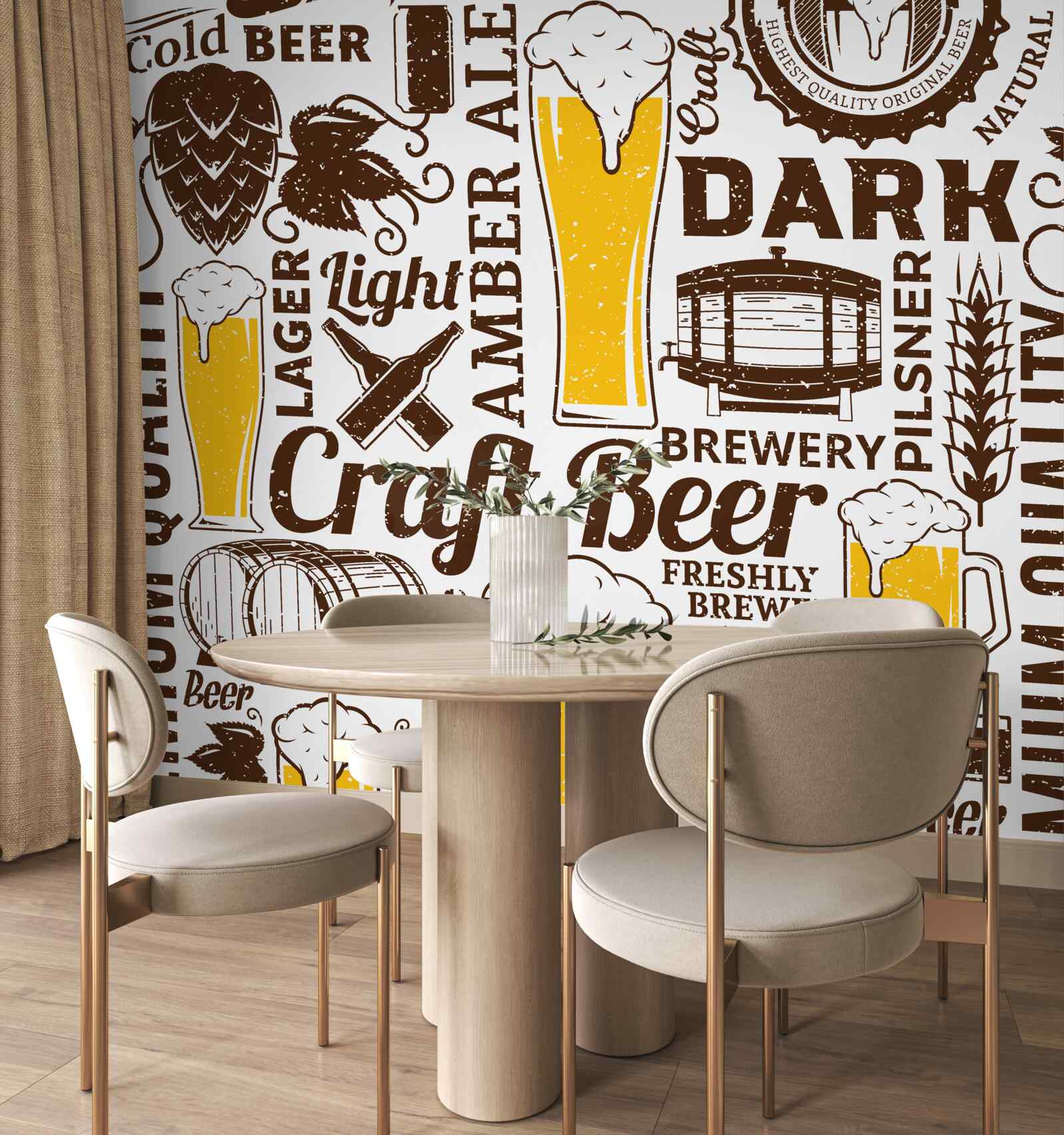 Fototapeta asortyment piwa