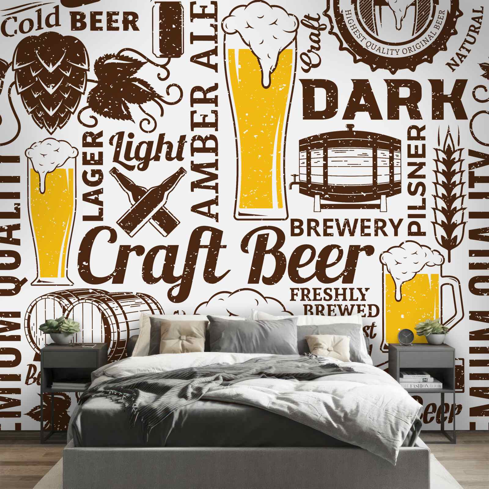 Fototapeta asortyment piwa