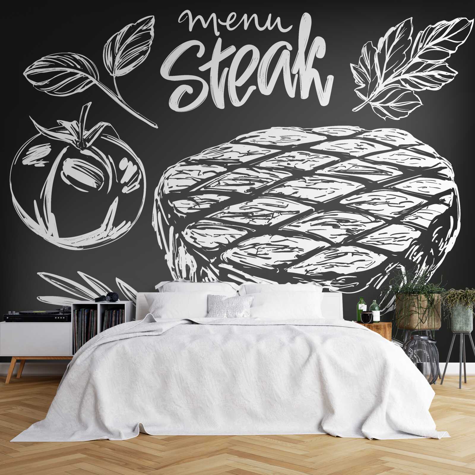 Fototapeta stek z przyprawami