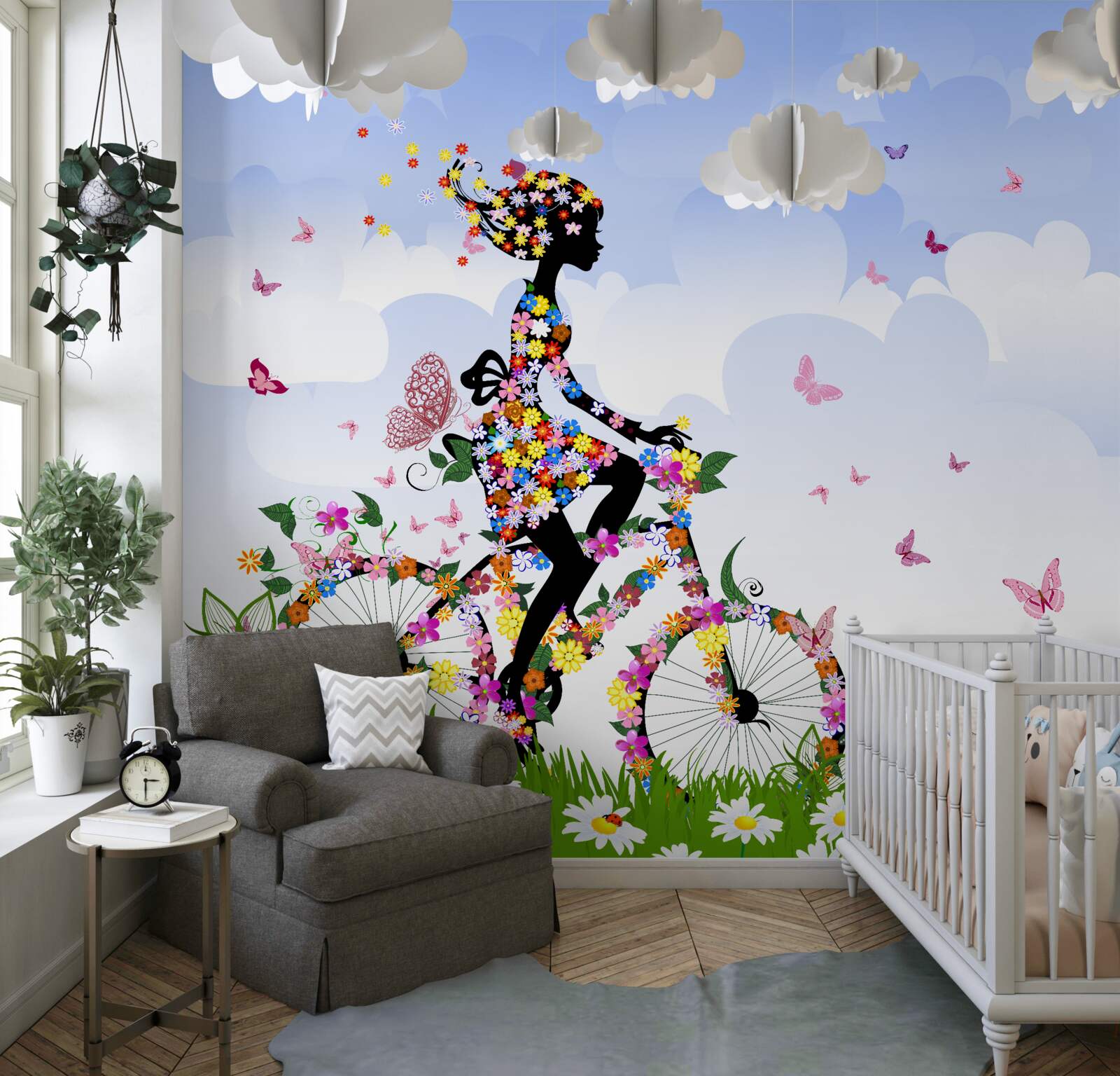 Fototapeta rowerzysta