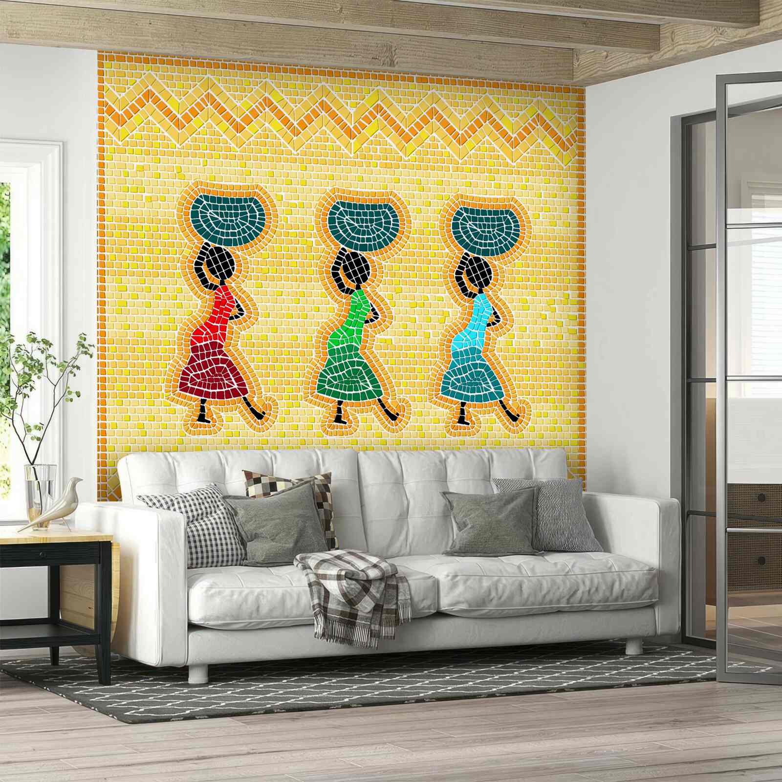 Fototapeta narodowe wizerunki kobiet w sukienkach