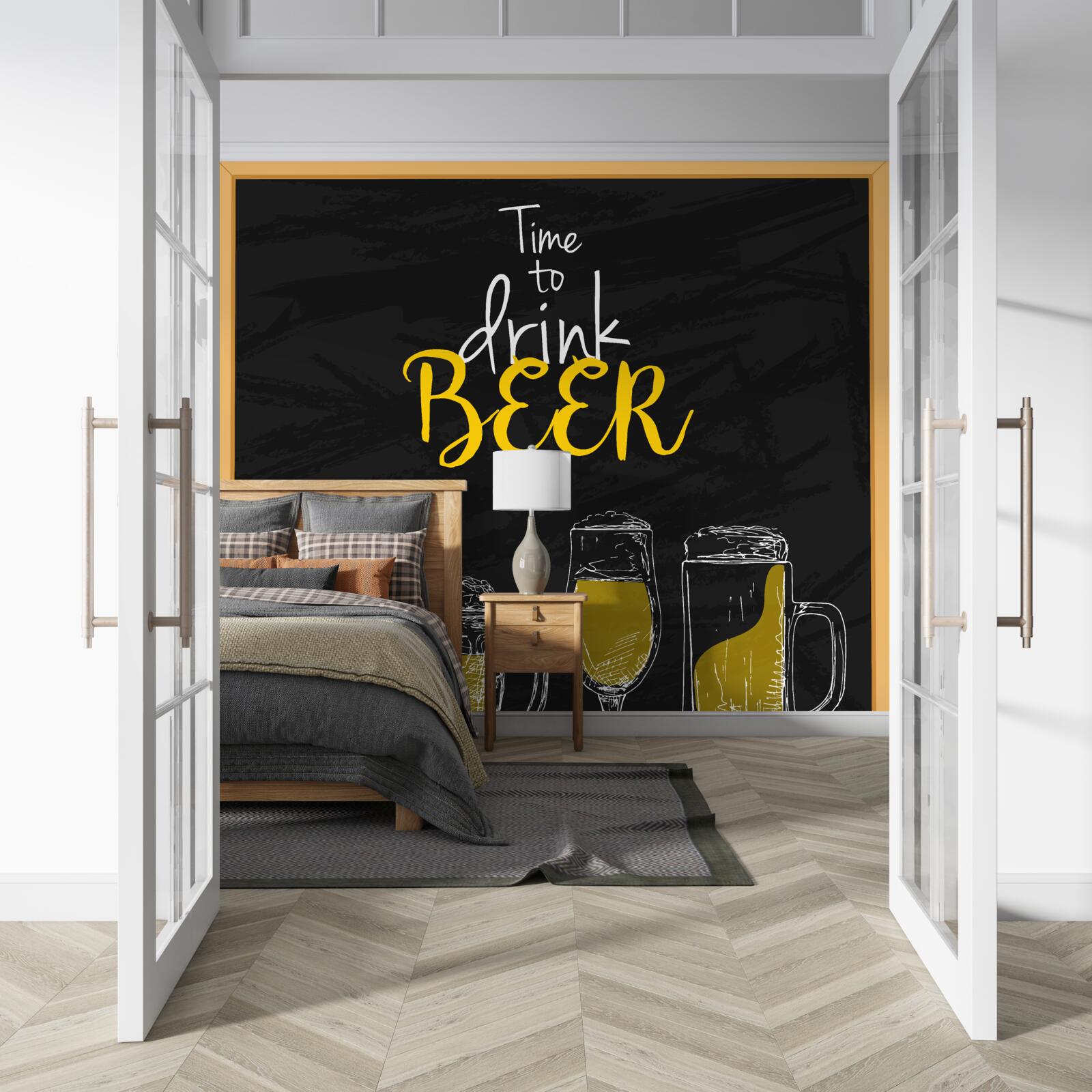 Fototapeta szklanki do piwa