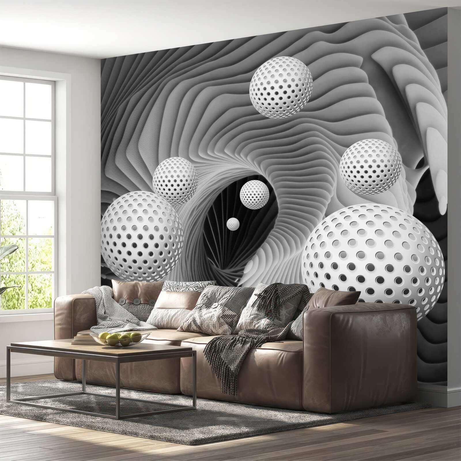 Fototapeta kulki 3d latające w dal