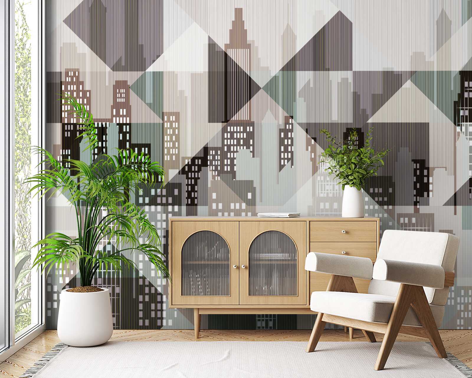 Fototapeta domy w stylu abstrakcyjnym