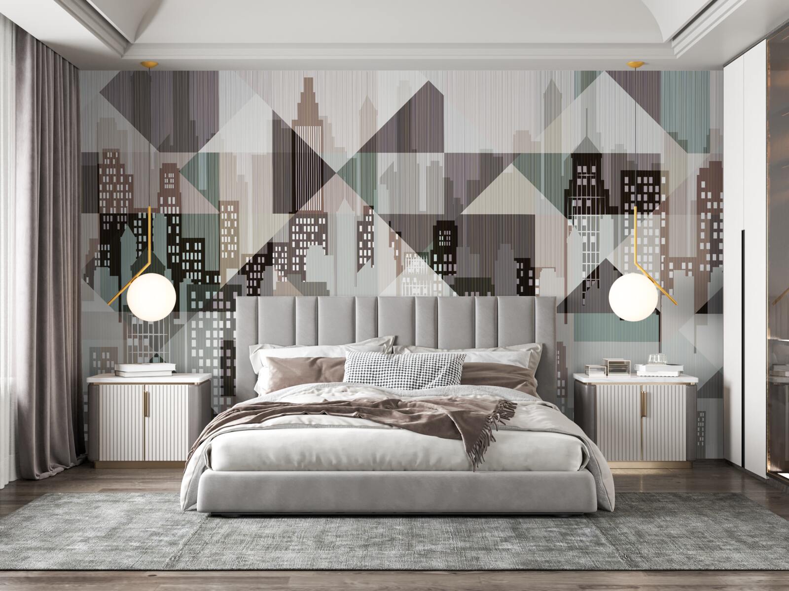 Fototapeta domy w stylu abstrakcyjnym