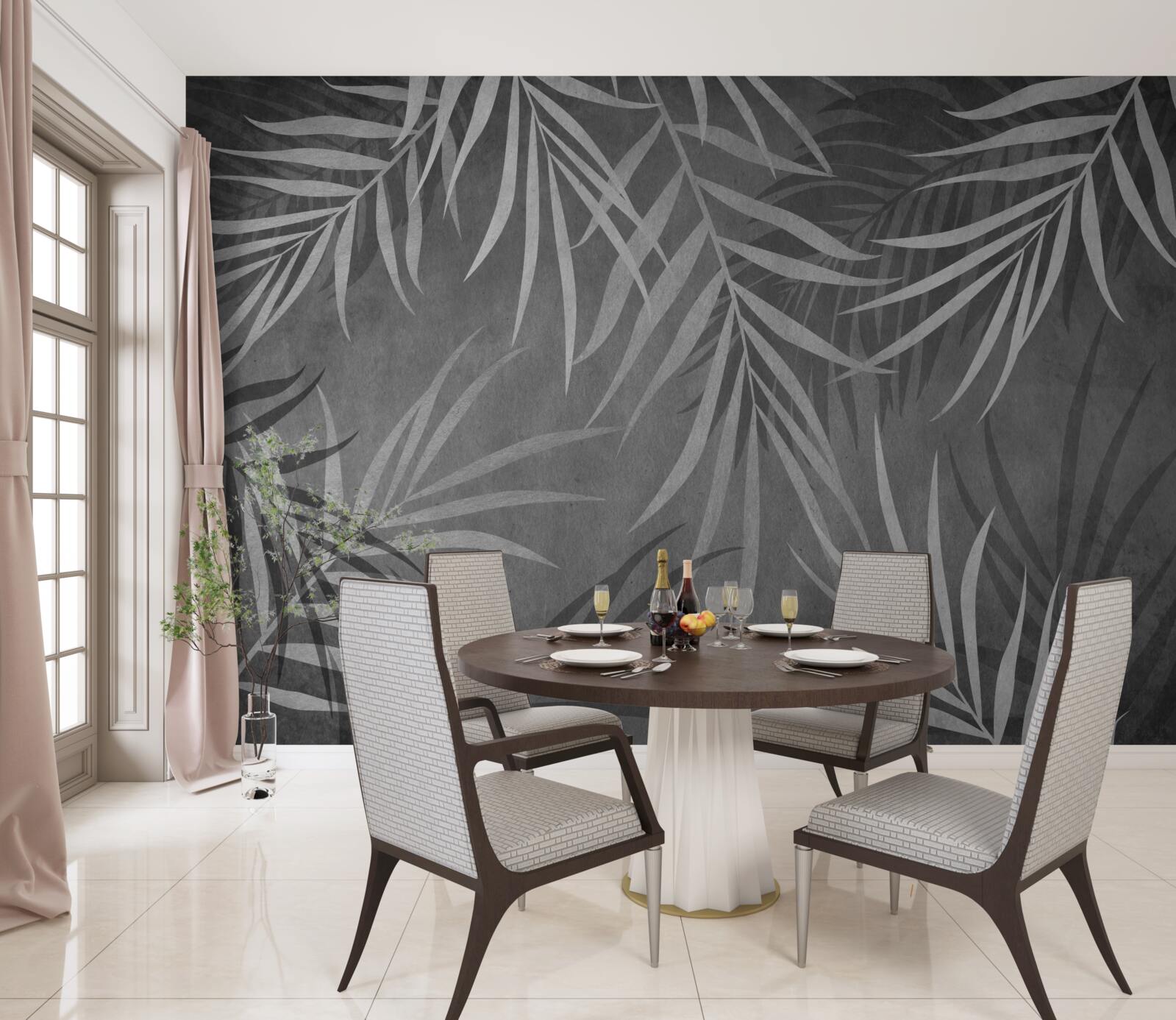 Fototapeta nocna paproć