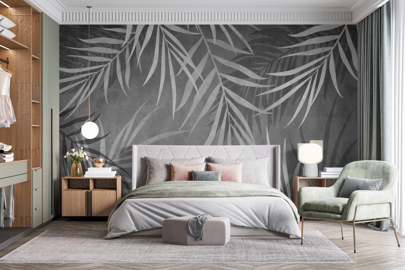 Fototapeta nocna paproć