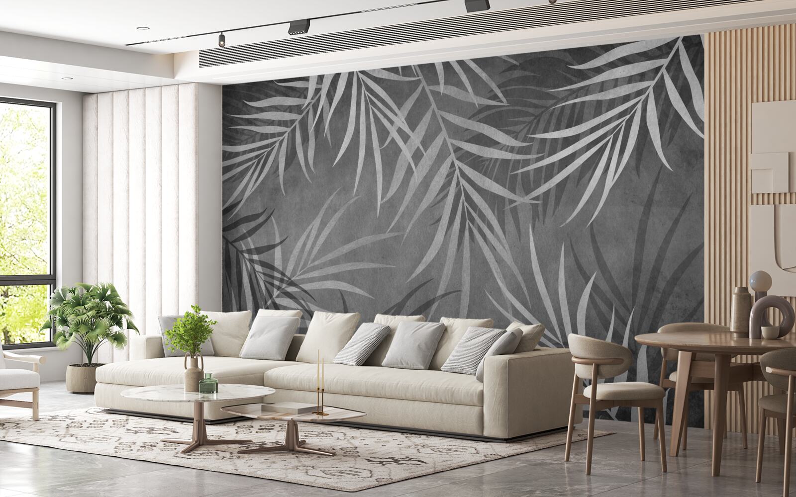 Fototapeta nocna paproć