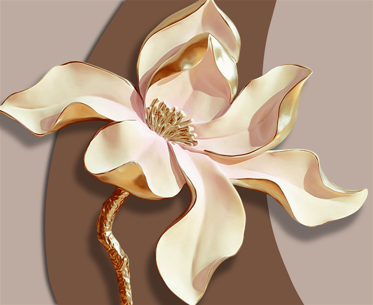 Fototapeta lilia ceramiczna