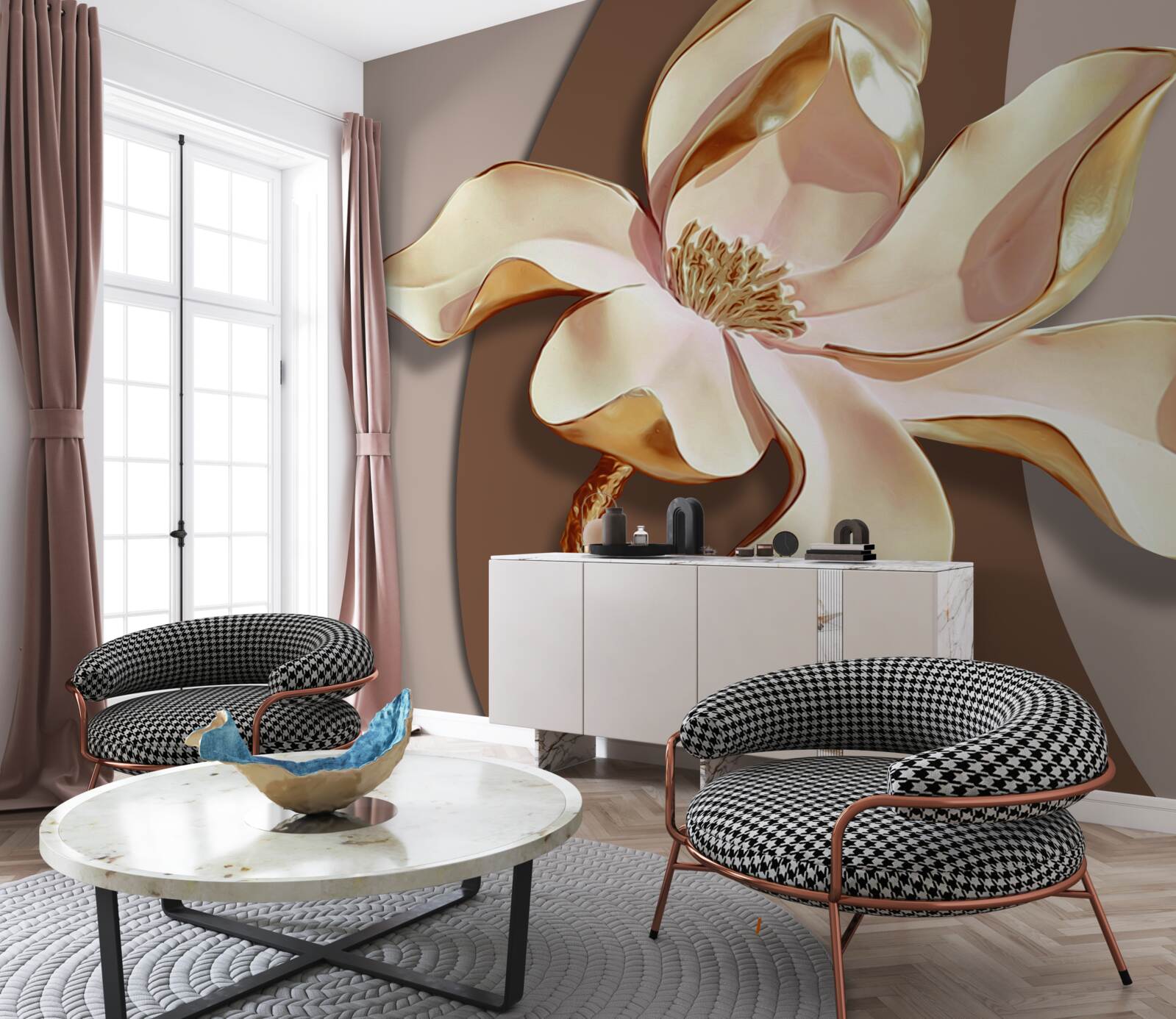 Fototapeta lilia ceramiczna