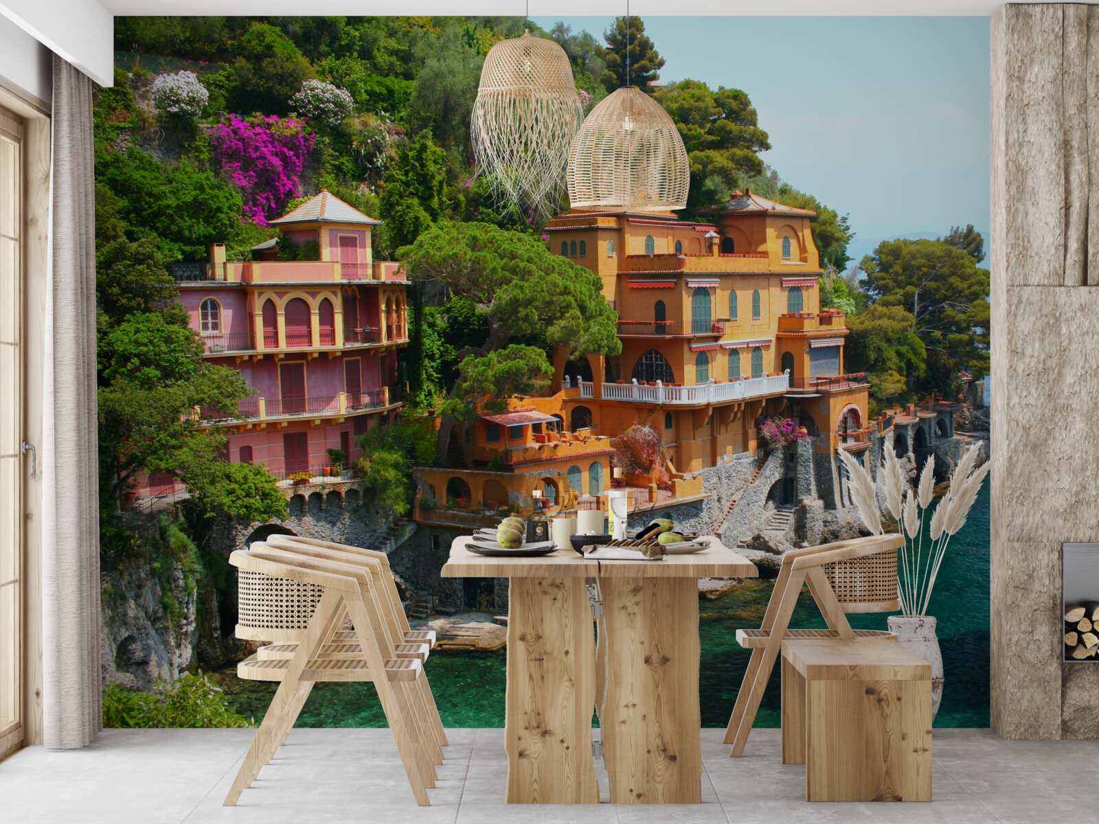 Fototapeta tropikalne rezydencje nad wodą